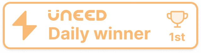 Uneed Daily Winner Platz 1