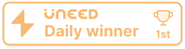 Uneed Daily Winner 1st